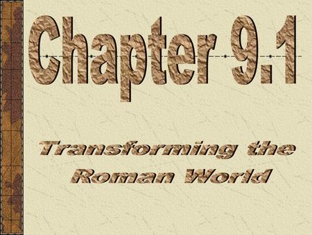 The Romans had controlled most of Europe (all of Western Europe) from about 117 AD to 476 AD.