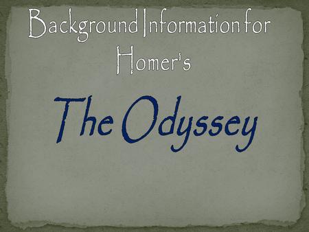  The ancient Greeks lived in a small country with few natural resources. Most of the land was rocky and ill-suited for farming; therefore, the Greeks.