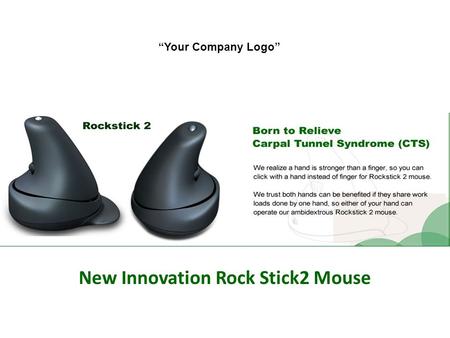 New Innovation Rock Stick2 Mouse “Your Company Logo”