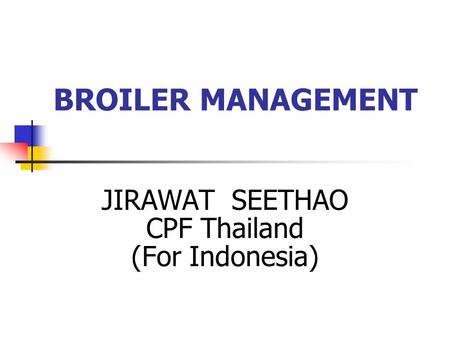 JIRAWAT SEETHAO CPF Thailand (For Indonesia)