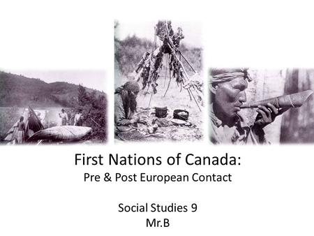 First Nations of Canada