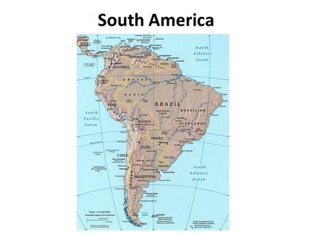 South America.