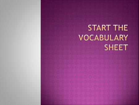 Ask yourself if you can say the word. Do you know what it means? Can you put it in a sentence? After you have done this, you should either put a + or.