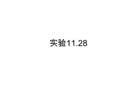 实验11.28.