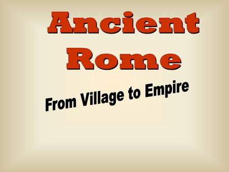 Unit 1: Foundations of Western Society Essential Question: What were Greece and Rome’s most enduring contributions to Western civilization?