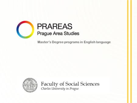 The Faculty of Social Sciences (FSS) is one of the newest faculties of Charles University in Prague. Shortly after its creation in 1990 it became a regional.