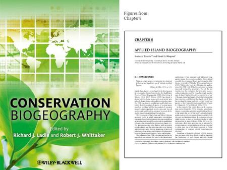 Figures from Chapter 8. Figure 8.1 The equilibrium model of island biogeography and the implications of habitat fragmentation (bold arrows)...isolated.