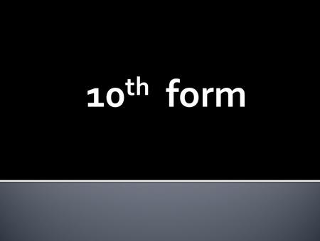 10 th form.  1. ____examination  2. ____homework  3. ____a mistake  4. ____a noise  5. ___the shopping  1. ____examination  2. ____homework  3.