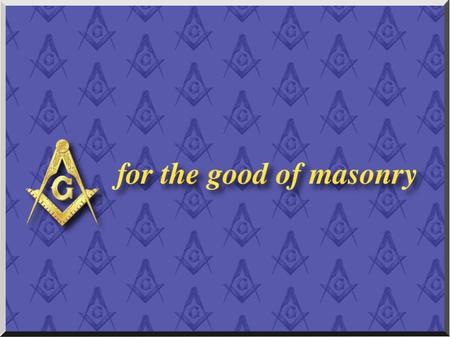 for the good of masonry The 47th Problem of Euclid.