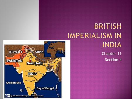 British Imperialism in India