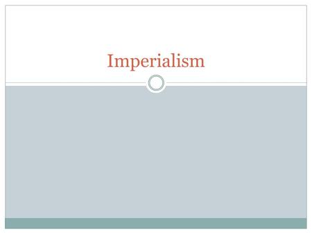 Imperialism. Africa Before Imperialism Culture: Hundreds of ethnic and linguistic groups – some traditional, some Christian and Muslim Political Structure: