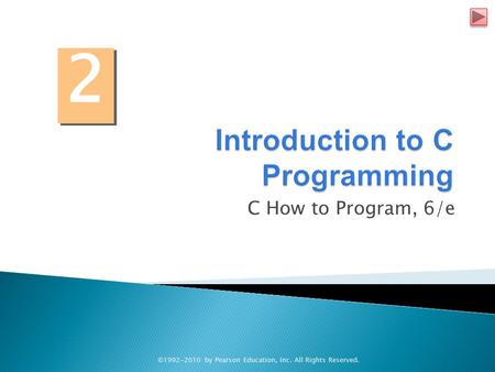 Introduction to C Programming