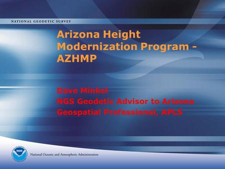 Arizona Height Modernization Program - AZHMP