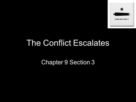 The Conflict Escalates Chapter 9 Section 3. Anahuac II Once in power Santa Anna dismissed the Mexican Congress and had a new constitution written that.