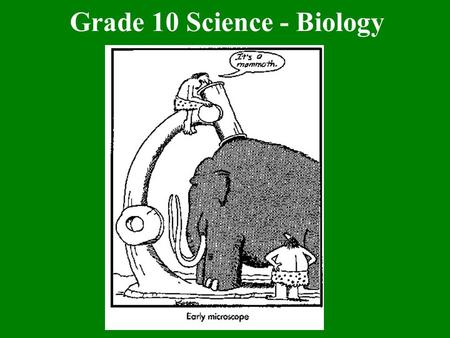 Grade 10 Science - Biology. What is Life? All Images Courtesy of National Geographic.