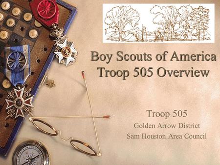 Boy Scouts of America Troop 505 Overview