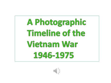 1945- Ho Chi Minh declares independence for Vietnam from the French after being a French colony.