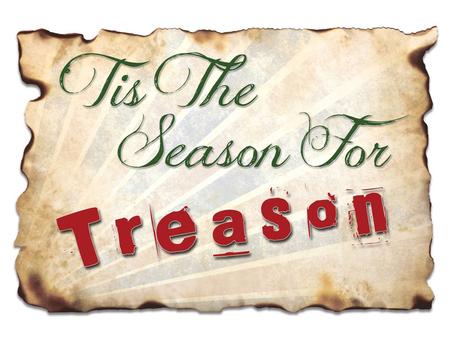 Treason: The offense of acting to overthrow one’s government or to harm or kill it’s sovereign. A Violation of allegiance to one’s sovereign or to one’s.