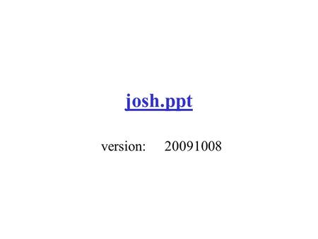 Josh.ppt version:20091008. Artificial Intelligence, Natural Language, and the Chinese Room William J. Rapaport Department of Computer Science & Engineering,