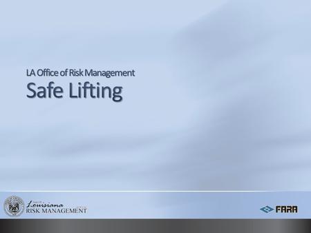 Understand the scope of back injuries in the workplace Analyze the workplace to find work activities, equipment and related factors which may contribute.