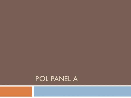 POL PANEL A. Spanish  Yo attenderé la escuela de UCLA y yo querré estudiar journalismo o cine.  Yo  Tu  Él/ella  Nosotros  Ellos/ustedes.