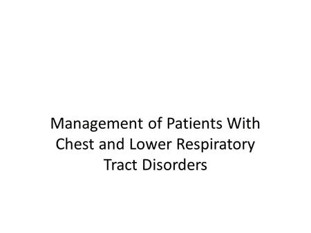 Atelectasis Collapse or airless condition of alveoli caused by hypoventilation, obstruction to airways, or compression Causes: bronchial obstruction by.