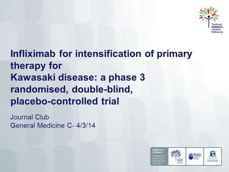 Journal Club General Medicine C- 4/3/14