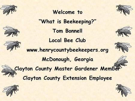 Clayton County Master Gardener Member