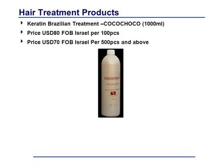 Hair Treatment Products