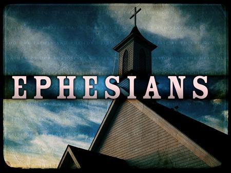 Introduction to the Book EPHESIANS NOTES  The Overview Paul wrote the letter to the Ephesians from prison sometime in AD 60–61, around the same time.