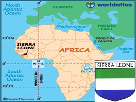 Area: 27,699 sq. miles Freetown Makeni Questions From Sierra Leone “The book of Psalms allows us to use instruments, but the church of Christ refuses.