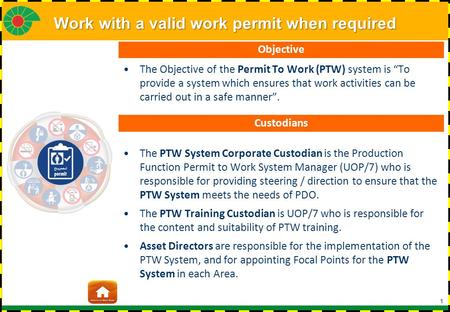 Work with a valid work permit when required