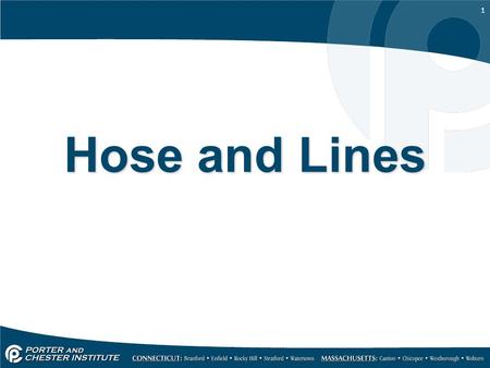 1 Hose and Lines. 2 High side / low side System with an expansion valve High SideLow Side Condenser Evaporator Receiver/Drier Compressor Expansion valve.