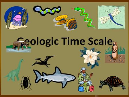 The Earth is 4.6 Billion years old This has been broken down into 4 major time periods (Eras). This has been broken down into 4 major time periods (Eras).