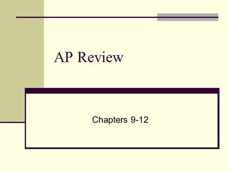 AP Review Chapters 9-12. Fast Facts Metabolic pathways that release energy are called catabolic pathways - fermentation and cellular respiration Cellular.