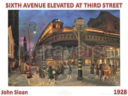 The El Ran from 59th Street and Sixth Avenue, abruptly snaked down West Third Street to West Broadway, then made its way to Rector Street. It was torn.