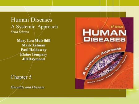 Human Diseases A Systemic Approach Sixth Edition