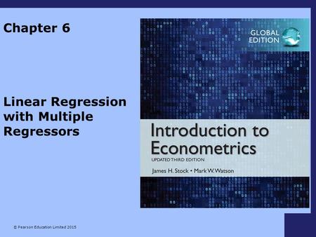 Linear Regression with Multiple Regressors