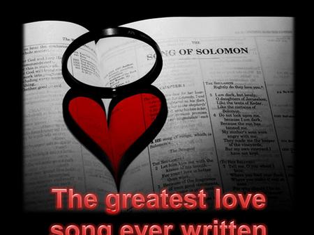 (Son 5:9) What is thy beloved more than another beloved, O thou fairest among women? what is thy beloved more than another beloved, that thou dost.