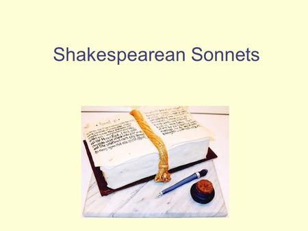 Shakespearean Sonnets