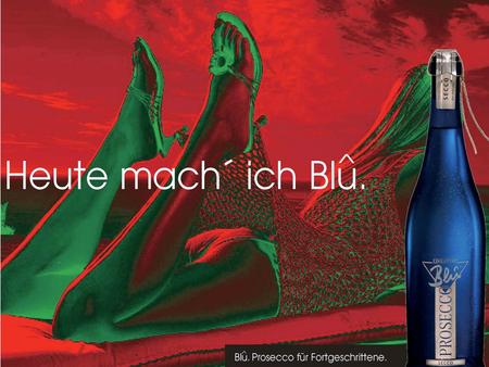 1 Blû ® Prosecco auf dem Schweizer Frizzante-Markt.