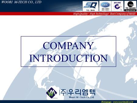 WOORI  M-TECH CO., LTD SQ - Mark