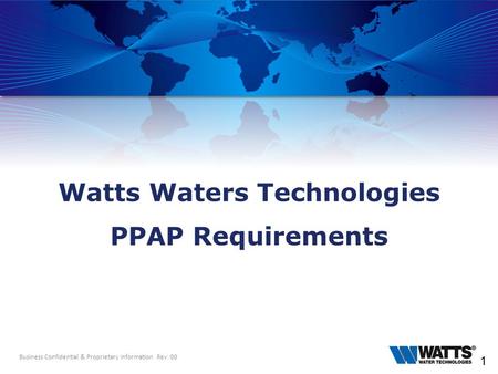 Watts Waters Technologies