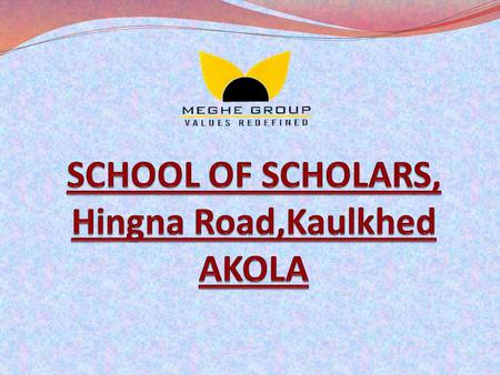 Presented by Mrs. Jayashri P. Kulkarni Introduction : In early days education was completely textual, class-bound and teacher-oriented. But now a days.