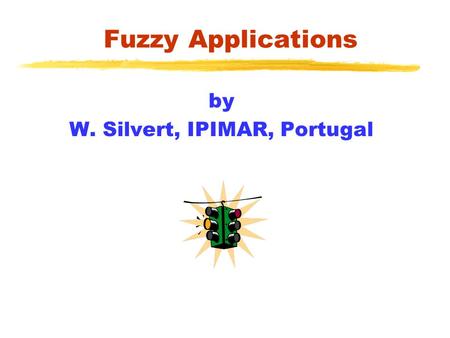 Fuzzy Applications by W. Silvert, IPIMAR, Portugal.