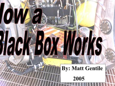 By: Matt Gentile 2005 By: Matt Gentile 2005. CMSU=Crash survivable memory units CVR=Cockpit Voice Recorder FDR=Flight Data Recorder FDAU=Flight Data Acquisition.