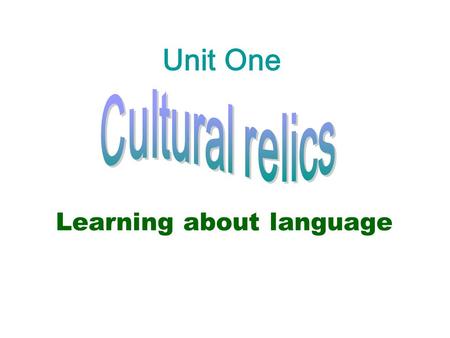 Unit One Learning about language. Frederick Ⅰ Frederick William Ⅰ Peter the Great, the Czar the Czar Catherine Ⅱ Nazi 1716 1770 1941 recently.