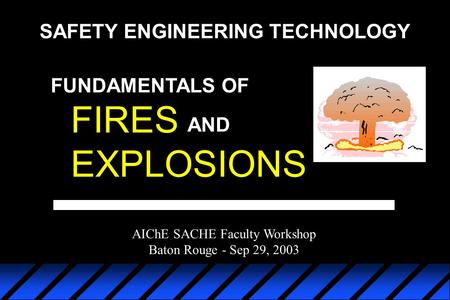 AIChE SACHE Faculty Workshop