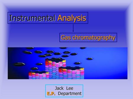 Instrumental Analysis