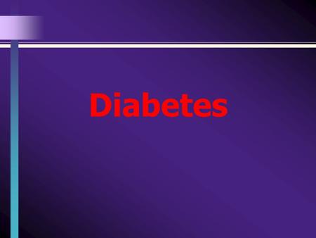 Diabetes. How things normally work When you eat, your body breaks food down into glucose. Glucose is a type of sugar that is your body’s main source of.